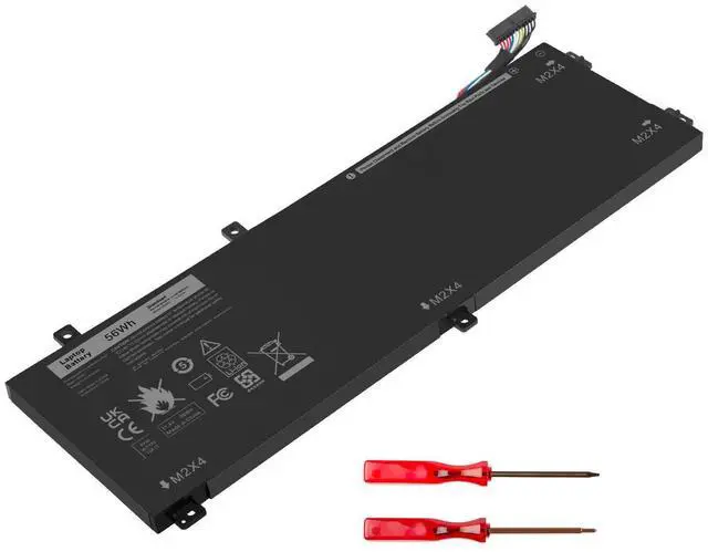 Alt view image 2 of 6 - Tronovia H5H20 Battery For Dell Precision 5510 5520 5530 5540 XPS 15 9560 9550 9570 56Wh