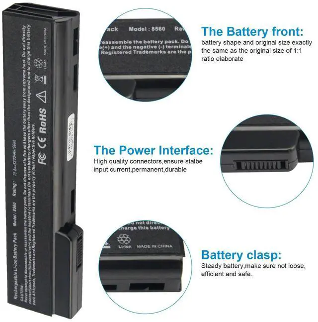 Alt view image 4 of 7 - Tronovia MXV9V BATTERY FOR DELL LATITUDE 5300 5310 7300 7400 E5300 E7300 E7400 SERIES
