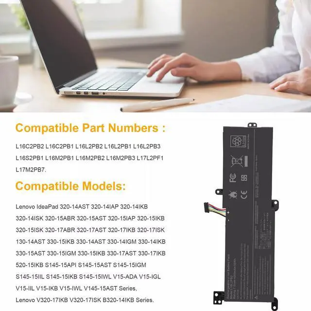 Alt view image 6 of 7 - Tronovia Laptop Battery For Dell Latitude E6400 E6410 E6500 E6510 PT434 W1193 4M529 11.1V