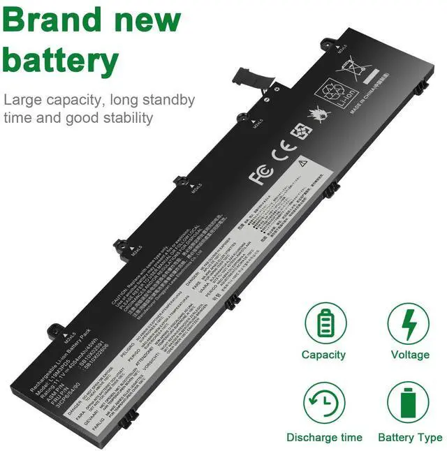 Alt view image 5 of 6 - Tronovia 45Wh L19C3PD5 L19D3PD5 L19M3PD5 Battery For Lenovo ThinkPad E14 Gen 2020 series