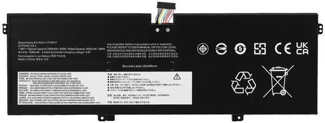 Alt view image 3 of 6 - Tronovia L17C4PH1 L17M4PH1 Battery for Lenovo Yoga C930-13IKB C930-13IKB-81EQ 81EQ000HGE