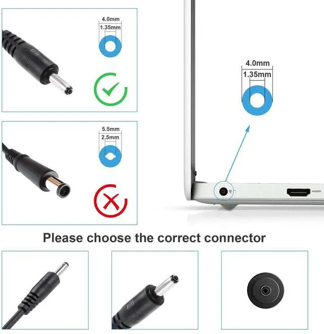 Alt view image 5 of 6 - Tronovia AC Charger for ASUS VivoBook 15 F512DA X512FA F524UA Laptop Power Supply Adapter