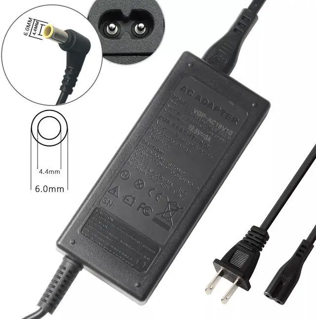 Alt view image 2 of 4 - Tronovia Laptop Power Adapter Charger for Sony Vaio PCG-61311L PCG-61313L PCG-91111L Cord
