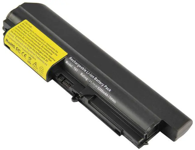 Alt view image 4 of 5 - Tronovia Replace for IBM Lenovo Thinkpad BATTERY R400 T400 T61 R61 42T4645 42T4533 33++