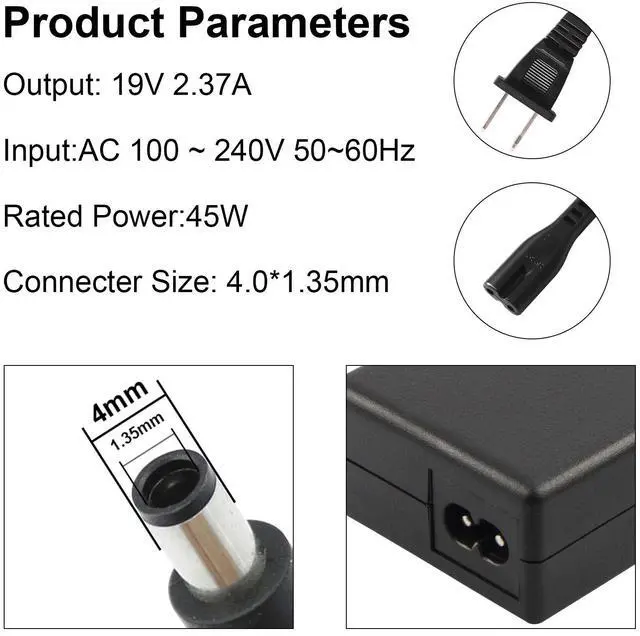 Alt view image 3 of 6 - Tronovia AC Charger for ASUS VivoBook 15 F512DA X512FA F524UA Laptop Power Supply Adapter