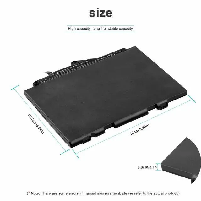 Alt view image 2 of 5 - Tronovia SN03XL BATTERY FOR HP EliteBook 820 G3 725 G3 800514-001 HSTNN-DB6V ST03XL US