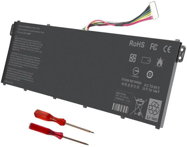 Alt view image 5 of 5 - Tronovia 36Wh Battery AC14B18J For Acer Aspire ES 15 ES1-571 CB3-531 CB5-571