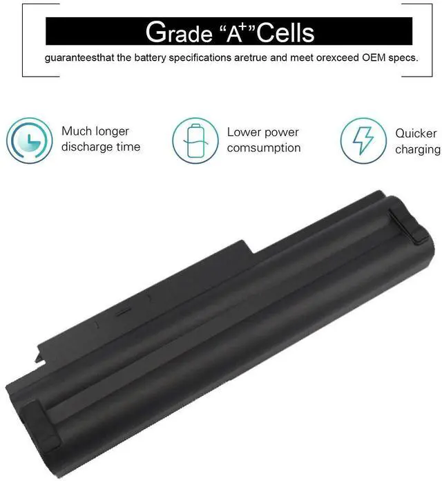 Alt view image 3 of 4 - Tronovia 44+ 6 Cell 45N1023 Battery For Lenovo ThinkPad X220 X230 220i X220s x230i 58Wh