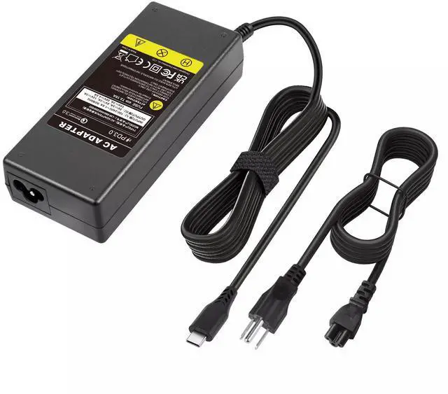 Main image of Tronovia For Lenovo 90W USB-C Type-C Laptop Charger AC Adapter ADLX65YLC3A GX20P92530