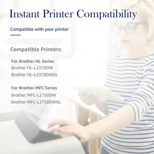 Alt view image 2 of 6 - Tronovia 1Pc TN770 Black Toner Cartridge compatible for Brother HL-L2370DWXL HL-L2395DW