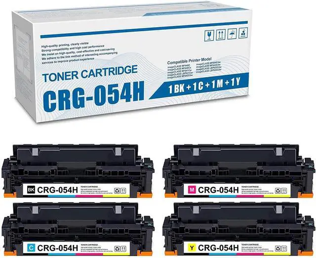 Main image of Tronovia 4x CRG-054H for Canon Set Toner ImageClass MF644cdw MF642cdw LBP-622cdw MF-641cw