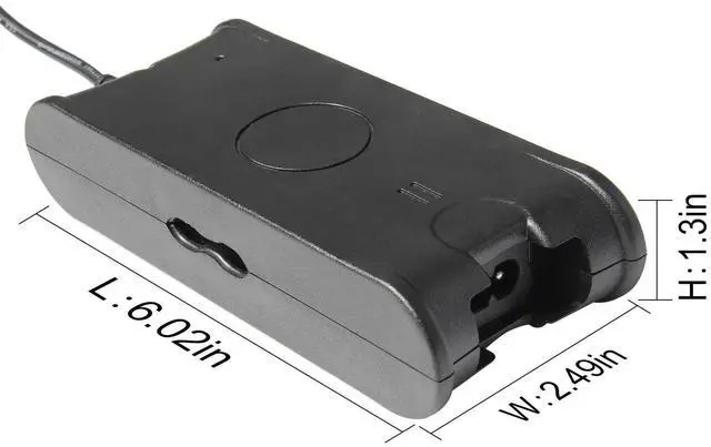 Alt view image 3 of 5 - Tronovia AC Adapter Charger For Dell Latitude 5491, 5495, 5501, 5590 Laptop Power Cord