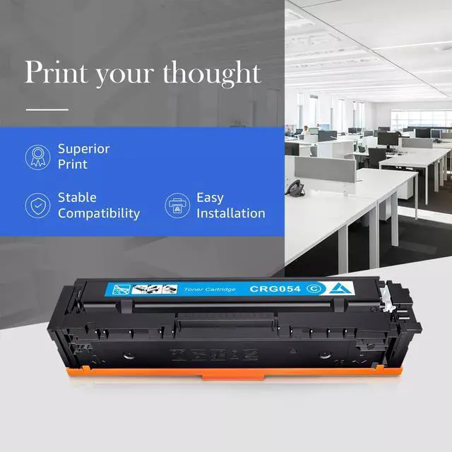 Alt view image 6 of 6 - Tronovia 4-Pack Replace for Canon CRG 054 Toner imageClASS MF644cdw MF641cw LBP622cdw
