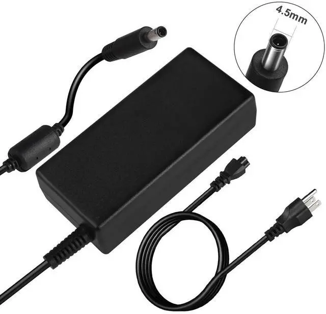 Alt view image 2 of 6 - Tronovia For Dell Inspiron 15 3000 5000 Series Charger AC adapter Power Cord 4.5mm Tip