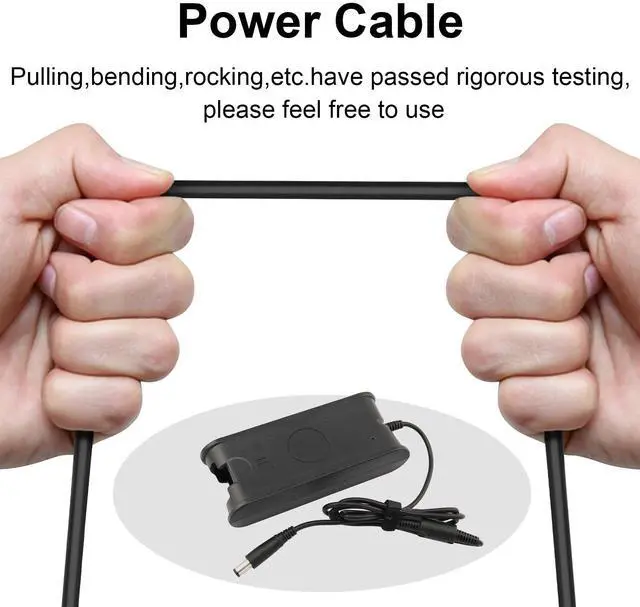 Alt view image 5 of 6 - Tronovia Adapter Charger for Dell Latitude E6410 E6420 E6520 6400 PA10 Power Supply Cord