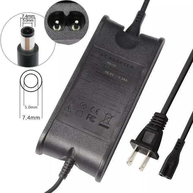 Alt view image 4 of 4 - Tronovia 19.5V 4.62A 90W 3ProngLaptop Charger Power Adapter For Dell 15 3000 5000 7000 Series