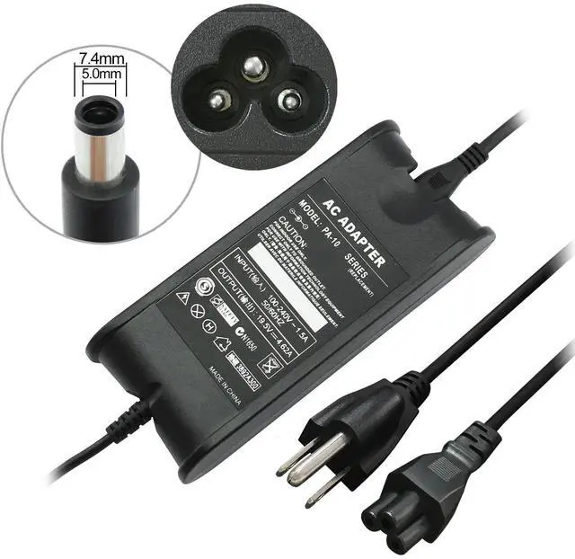 Main image of Tronovia 19.5V 4.62A 90W 3ProngLaptop Charger Power Adapter For Dell 15 3000 5000 7000 Series