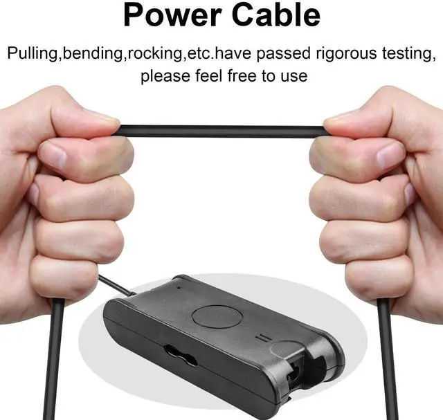 Alt view image 5 of 5 - Tronovia AC Adapter Charger Power Cord For Dell Inspiron 15-5568 15 7560 15-7569 15-7579