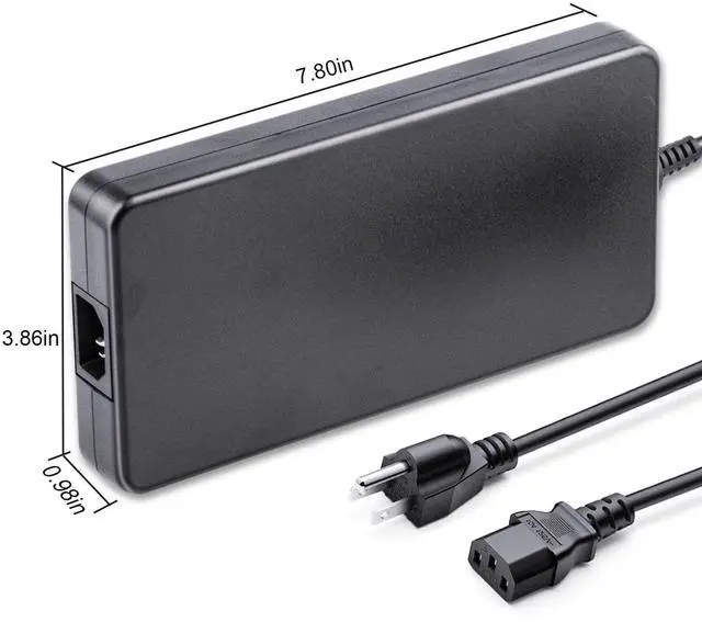 Alt view image 6 of 6 - Tronovia 240W Charger Adapter Power Cord for Dell Precision M4700 M6400 M6500 M6600 M6700
