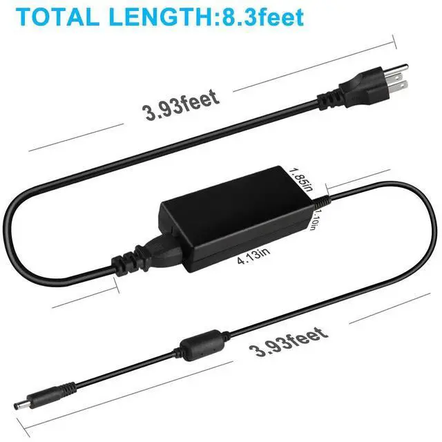 Alt view image 3 of 4 - Tronovia For DELL Inspiron 15 3000 series Power Cord Supply Adapter Charger 90W