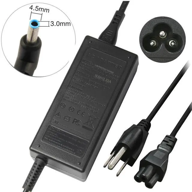 Main image of Tronovia New 65W AC Adapter Charger Power Cord For HP Pavilion 15 Series Laptop