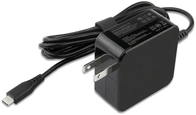 Alt view image 3 of 5 - Tronovia 45W USB C Type C LAPTOP Power Charger AC Adapter for Lenovo HP CHROMEBOOK