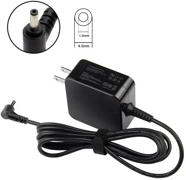 Main image of Tronovia For Asus ADP-33AW Ac Laptop Charger Adapter Charger Power Supply 19V 2.37A upgraded