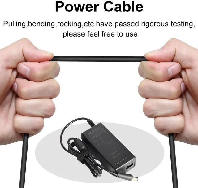 Alt view image 3 of 3 - Tronovia For HP EliteBook 820 840 850 G1 G2 Laptop AC Adapter Power Supply Charger 65W