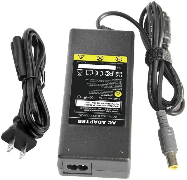 Alt view image 2 of 4 - Tronovia 90W Adapter Power Charger for Laptop Lenovo ThinkPad Edge W500 W520 W510