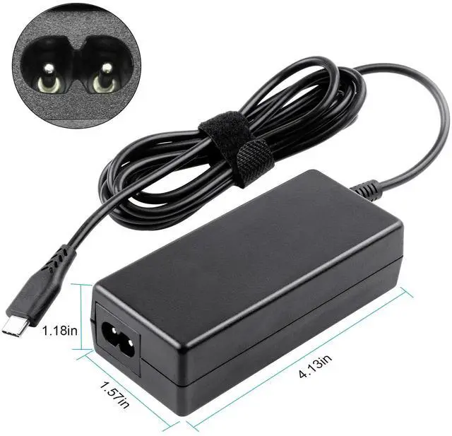 Main image of Tronovia AC Adapter For Acer Chromebook 315 CB315-3H-C2C3 CB315-3H-C4QE 45W USB C Desktop Charger