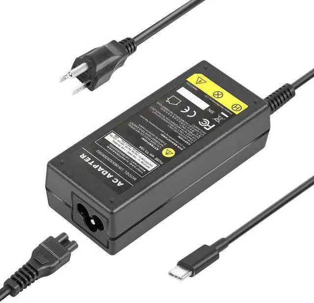 Alt view image 5 of 6 - Tronovia AC Adapter For Acer Chromebook 315 CB315-3H-C2C3 CB315-3H-C4QE 45W USB C Desktop Charger