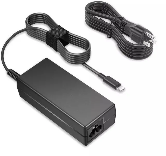 Alt view image 3 of 6 - Tronovia AC Adapter For Acer Chromebook 315 CB315-3H-C2C3 CB315-3H-C4QE 45W USB C Desktop Charger