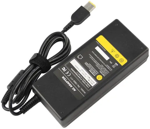 Alt view image 2 of 5 - Tronovia 90W AC Adapter w/ Power Cord for Lenovo ThinkPad Dock Gen 2 Type 40AS