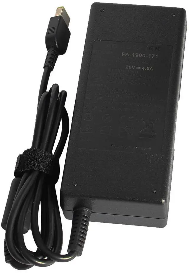 Alt view image 5 of 5 - Tronovia 90W AC Adapter w/ Power Cord for Lenovo ThinkPad Dock Gen 2 Type 40AS