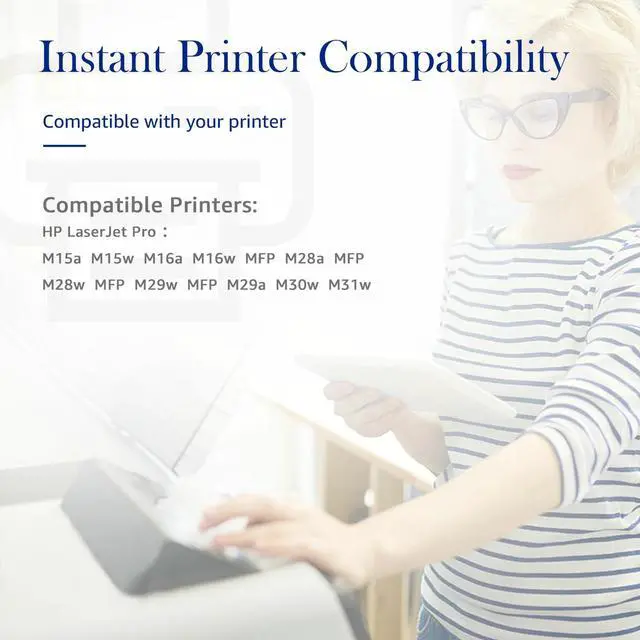 Alt view image 2 of 3 - Tronovia 1x CF248 Toner Cartridge Work For HP 48 Laserjet Pro M15W M29W M28W M16W M28A Lot