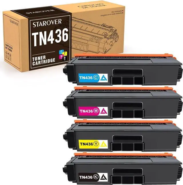 Main image of Tronovia 4Pack TN436 Toner for Brother TN433 MFC-L9570CDW DCP-L8410CDW HL-L9310CDWTT