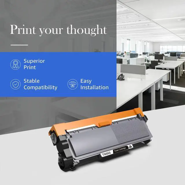 Alt view image 3 of 5 - Tronovia 20 PK TN660 Toner Cartridge High Yield For Brother TN630 MFC-L2700DW MFC-L2740DW