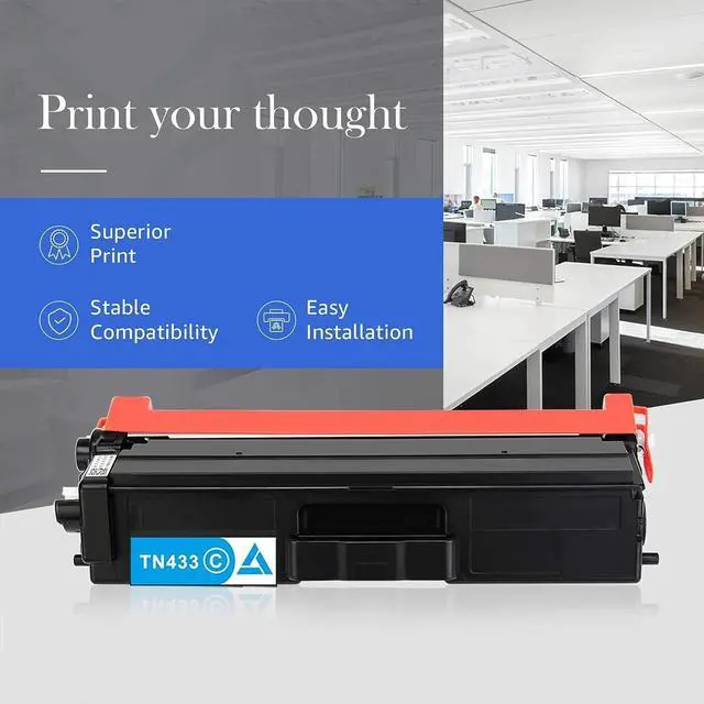 Alt view image 5 of 6 - Tronovia 4 TN436 Toner Cartridge compatible for Brother TN433 HL-L8360CDW MFC-L8900CDW