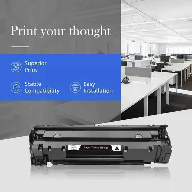 Alt view image 4 of 6 - Tronovia 2x CE285A 85A Toner compatible with HP 85A LaserJet P1102 P1005 P1006 P1007