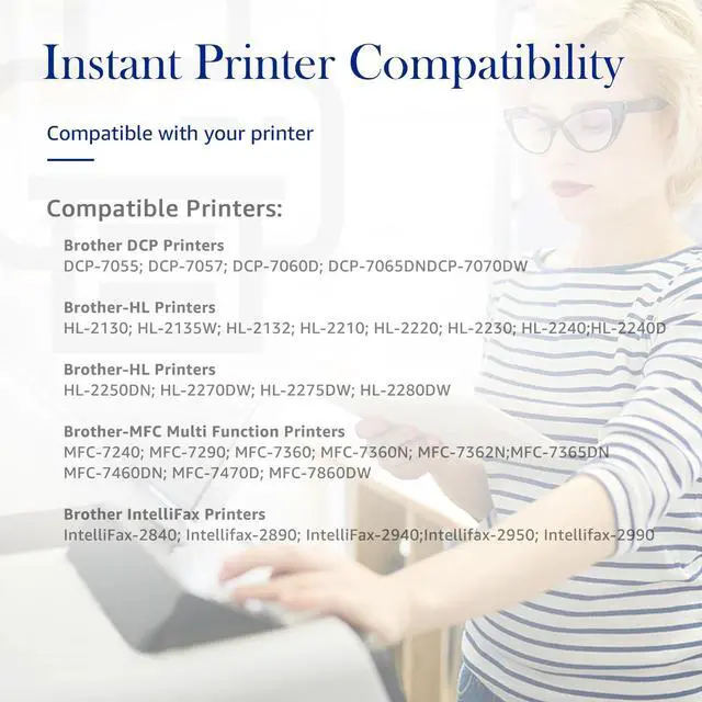 Alt view image 2 of 5 - Tronovia 1x TN450 Toner + 1 DR420 Drum Set Lot For Brother IntelliFax-2950 MFC-7860DW