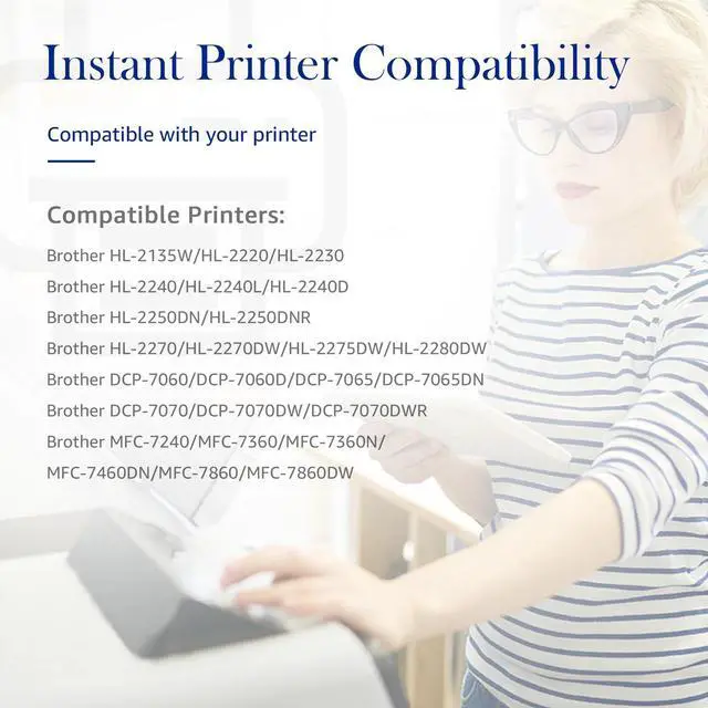 Main image of Tronovia 1x TN450 Toner Lot For Brother IntelliFax-2940 MFC-7360N