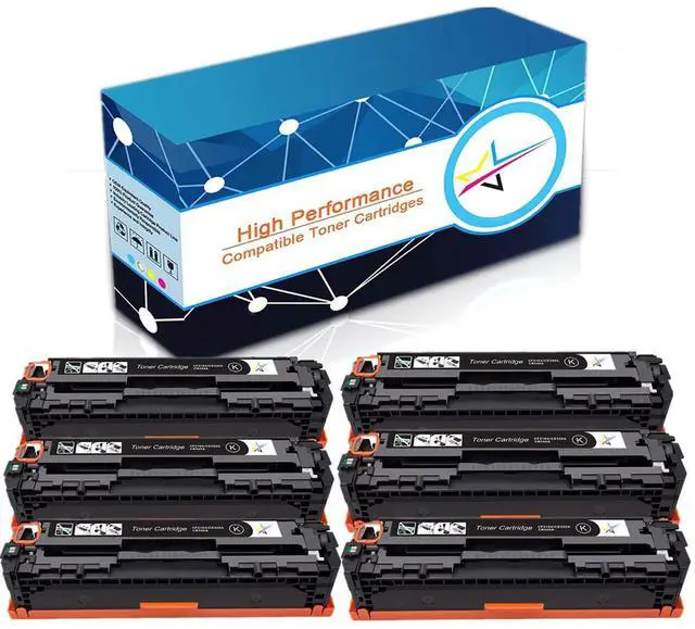 Alt view image 3 of 4 - Tronovia 10PK CB540 125 Laser Black Toner Set For HP LaserJet CP1518n CP1215 CM1312nfi