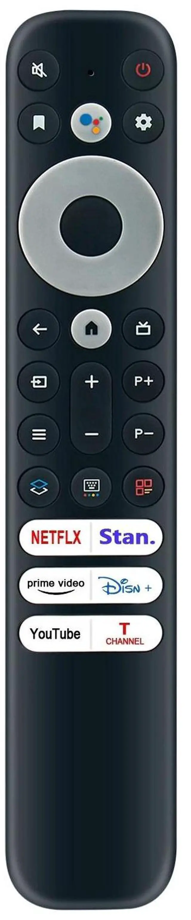 Alt view image 2 of 5 - Tronovia Replace Remote Control for TCL Google TV 75C835 85P735 65C635 75C635 55C635 RC902V FAR1 Infrared Remote