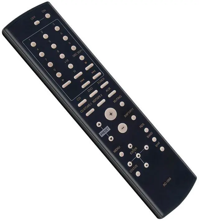 Alt view image 3 of 5 - Tronovia Replace Remote Control for Denon DRA-500 DRA-500AE AM-FM Stereo Receiver RC-1055