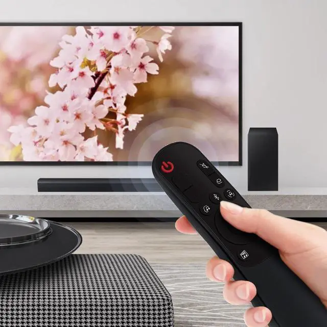 Alt view image 2 of 5 - Tronovia Replace Remote Control for  LG Soundbar SP2 DSP2 DQP5 DQP5W SPQP5-W AKB76038002 Infrared