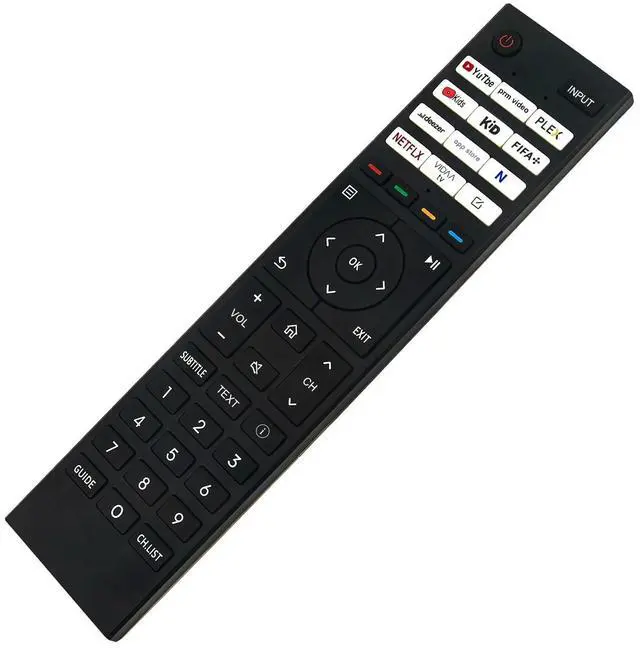 Alt view image 3 of 4 - Tronovia Replace Remote Control for Toshiba 43V35MU V35 Series Smart VIDAA TV CT-95089