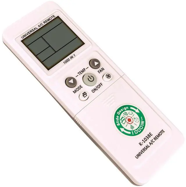 Main image of Tronovia Replace Remote Control for LG/AUX/Fujitsu/Hisense/TCL K-1038E Universal AC Remote 1000-in-1