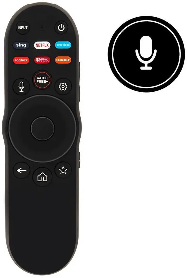 Alt view image 2 of 5 - Tronovia Replace Remote Control for Vizio TV VQP75C-84 M65Q6-L4 V4K43M-0804 M55Q6-L4 XRT270 Voice Remote