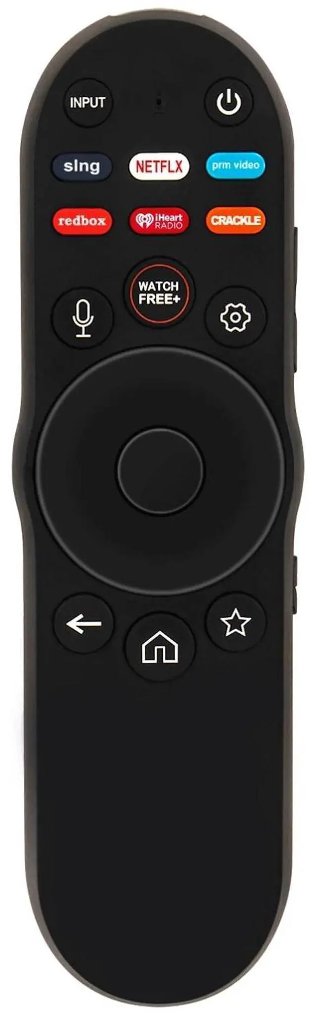 Alt view image 5 of 5 - Tronovia Replace Remote Control for Vizio TV VQP75C-84 M65Q6-L4 V4K43M-0804 M55Q6-L4 XRT270 Voice Remote