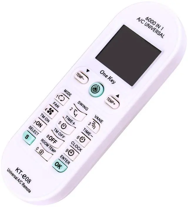 Alt view image 3 of 4 - Tronovia Replace Remote Control for All Major Brands of Mini Split AC A/C Unit KT-E08 Universal